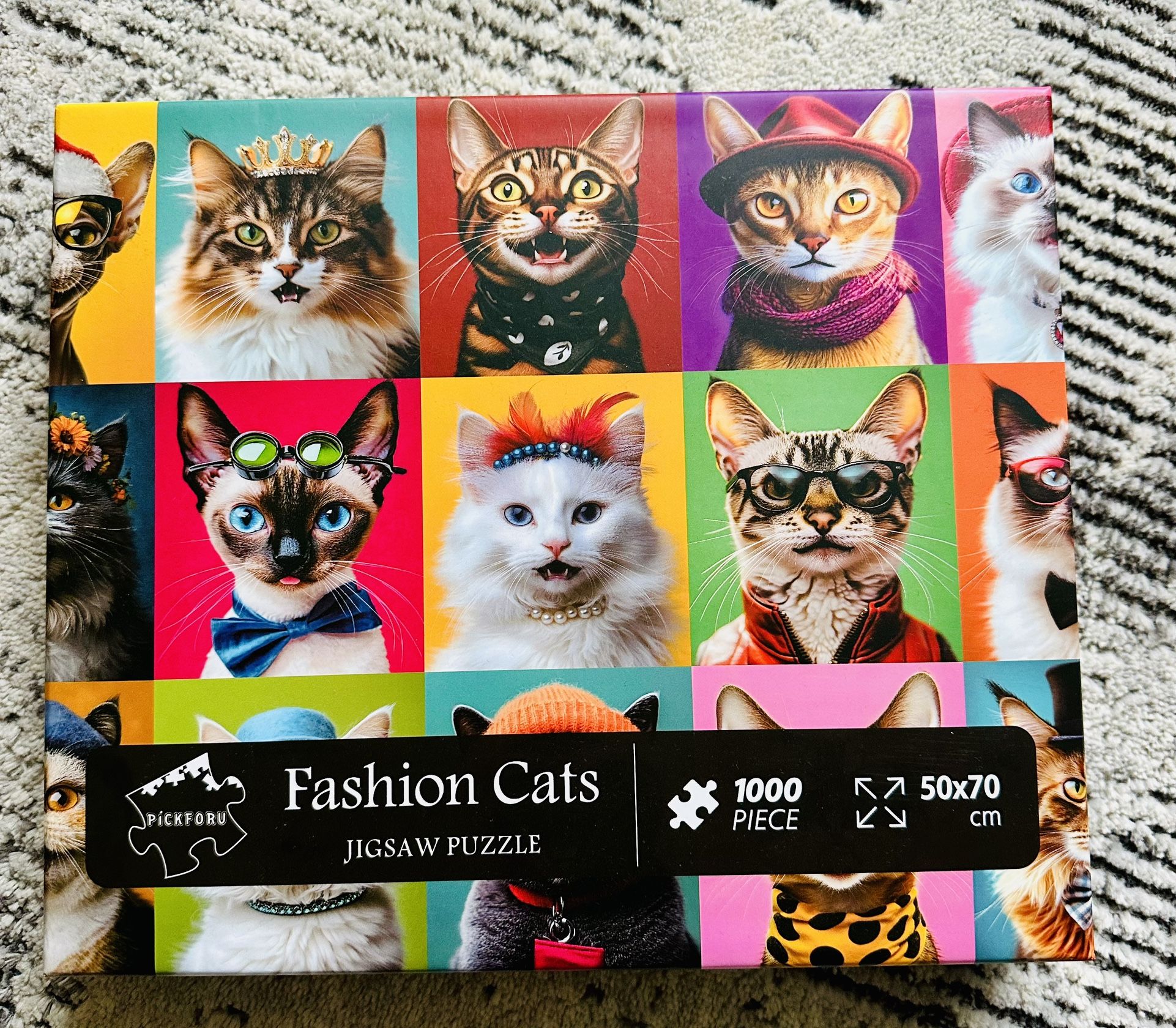 Puzzles 1000 pieces, 500 pieces 