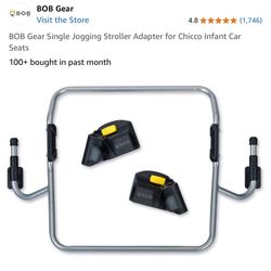 BOB Gear® Single Jogging Stroller Adapter for Nuna®, Cybex® and Maxi COSI® Infant Car Seats