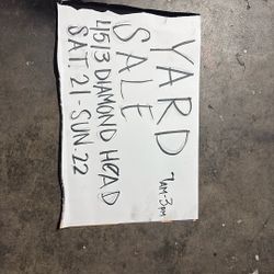 Yard Sale 