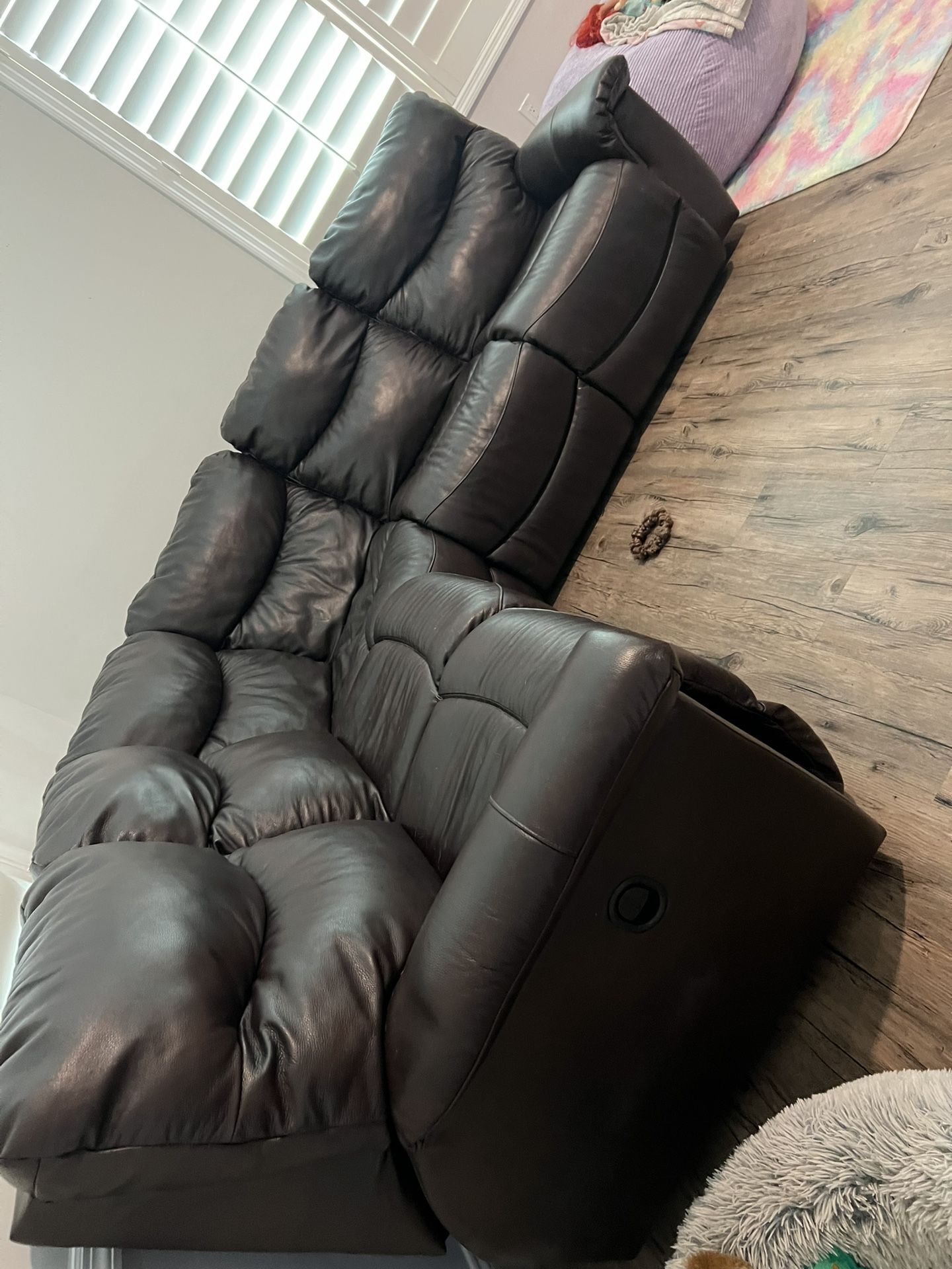 LazyBoy Leather Couch