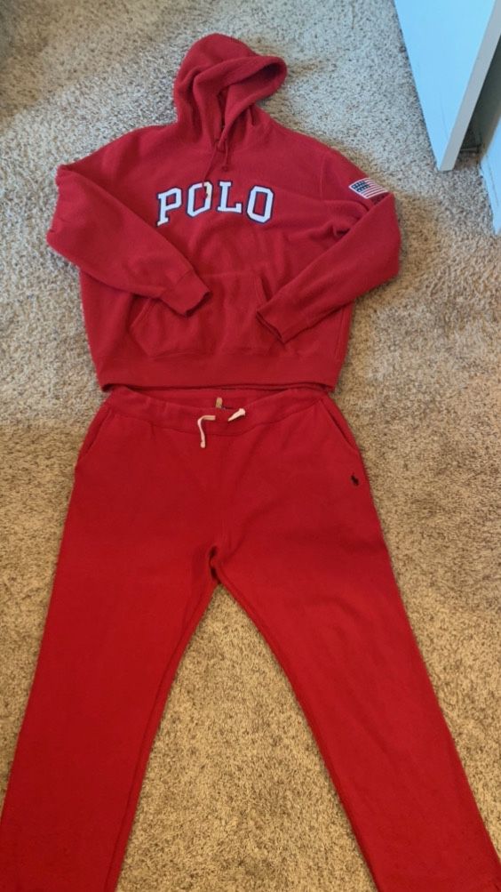 Polo Ralph Lauren sweat suit xl for Sale in Ontario, CA - OfferUp