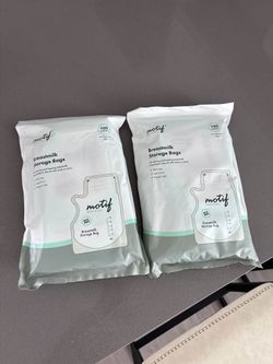 motif breast milk storage bags