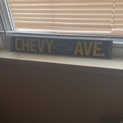 Chevy Sign