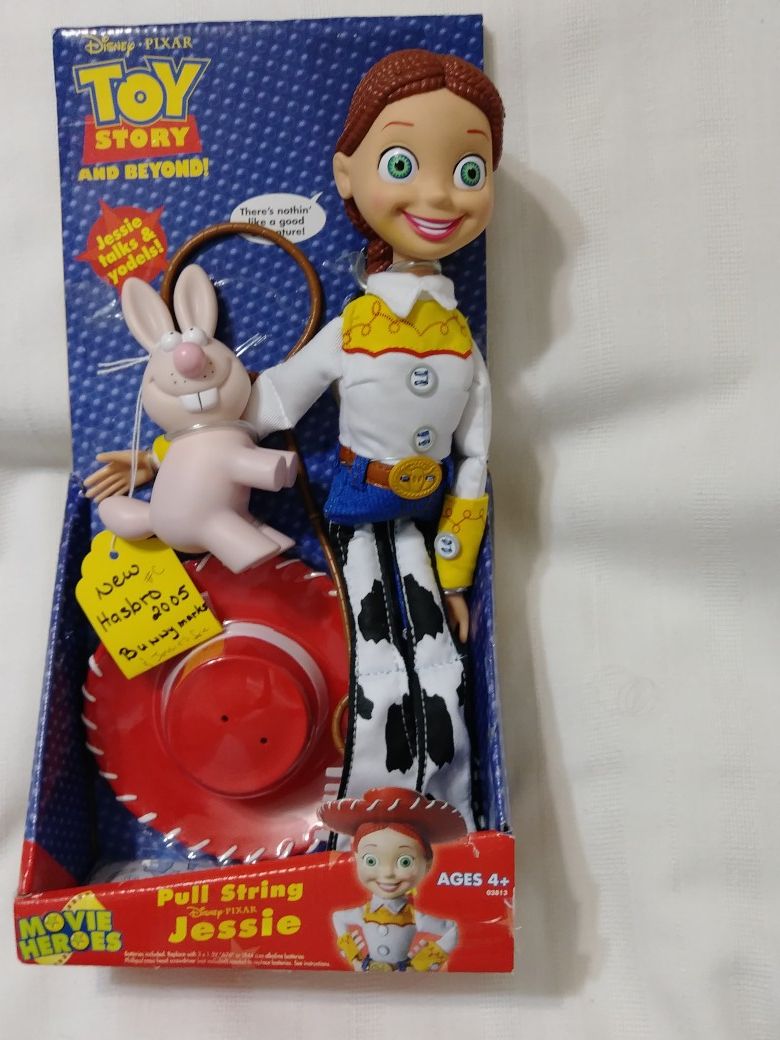C NEW Disney Toy Story Beyond Talking Electronic JESSIE Doll & Critter