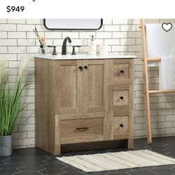 Bathroom Sink/ Drawers
