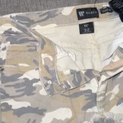 Waimea Camo Stacked Jeans