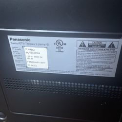 Panasonic Plasma HDTV 42”