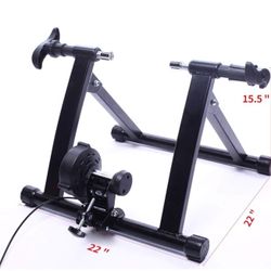 Bike Trainer With Gear Shift & Wheel Riser
