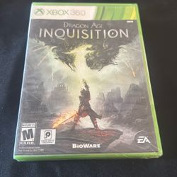 🎮 Dragon Age: Inquisition – Xbox 360 (Brand New, Factory Sealed)  Brand new, factory sealed copy of Dragon Age: Inquisition for Xbox 360. This item h