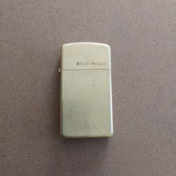 1983 GOLD Slim Zippo