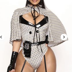Sexy detective Halloween Costume 