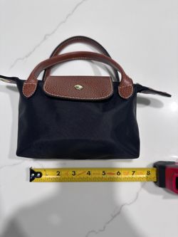 Small bag longchamp style black