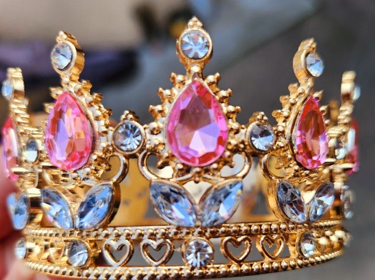 Rhinestone crown