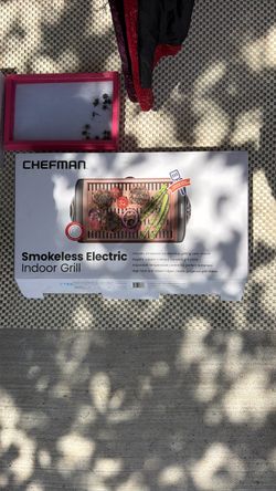 Chefman Smokeless Electric Indoor Grill