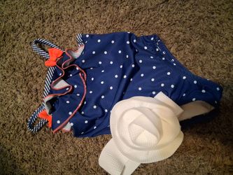 2t babygirl bikini with bow