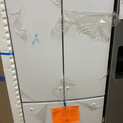 GE 24.7 cu. ft. French Door Refrigerator in White, ENERGY STAR