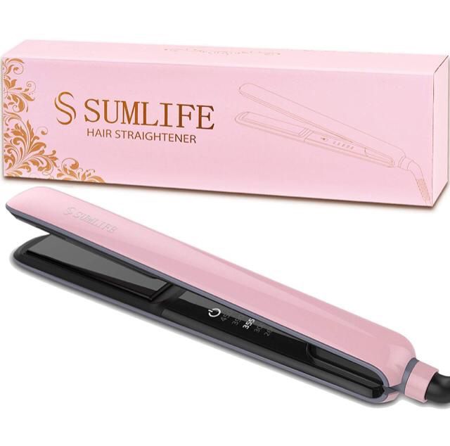 Brand new Professional Hair Straightener Ceramic Flat Iron with Infrared Ionic 1 inch Digital Adjustable Temp