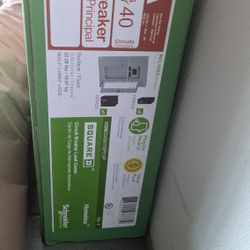 Electric Circuit Breaker Box Brand New Does Not Have Door Only Box. 