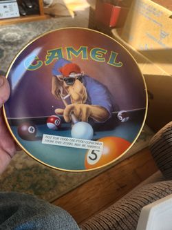 Brand New Collectors Plate By Camel