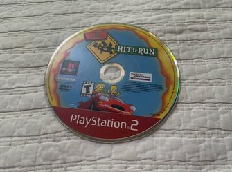 The Simpsons: Hit & Run for Playstation 2 Videogame (disc only)