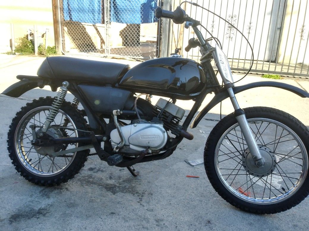 Kawasaki 90cc 2 Stroke Bike