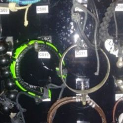 Leather Pull String Bracelet Uni