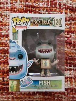 The BoxTrolls FunkoPop! Vinyl Figurine: Fish 120