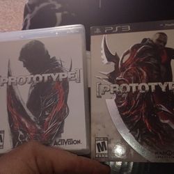 Prototype 1 & 2 For PS3
