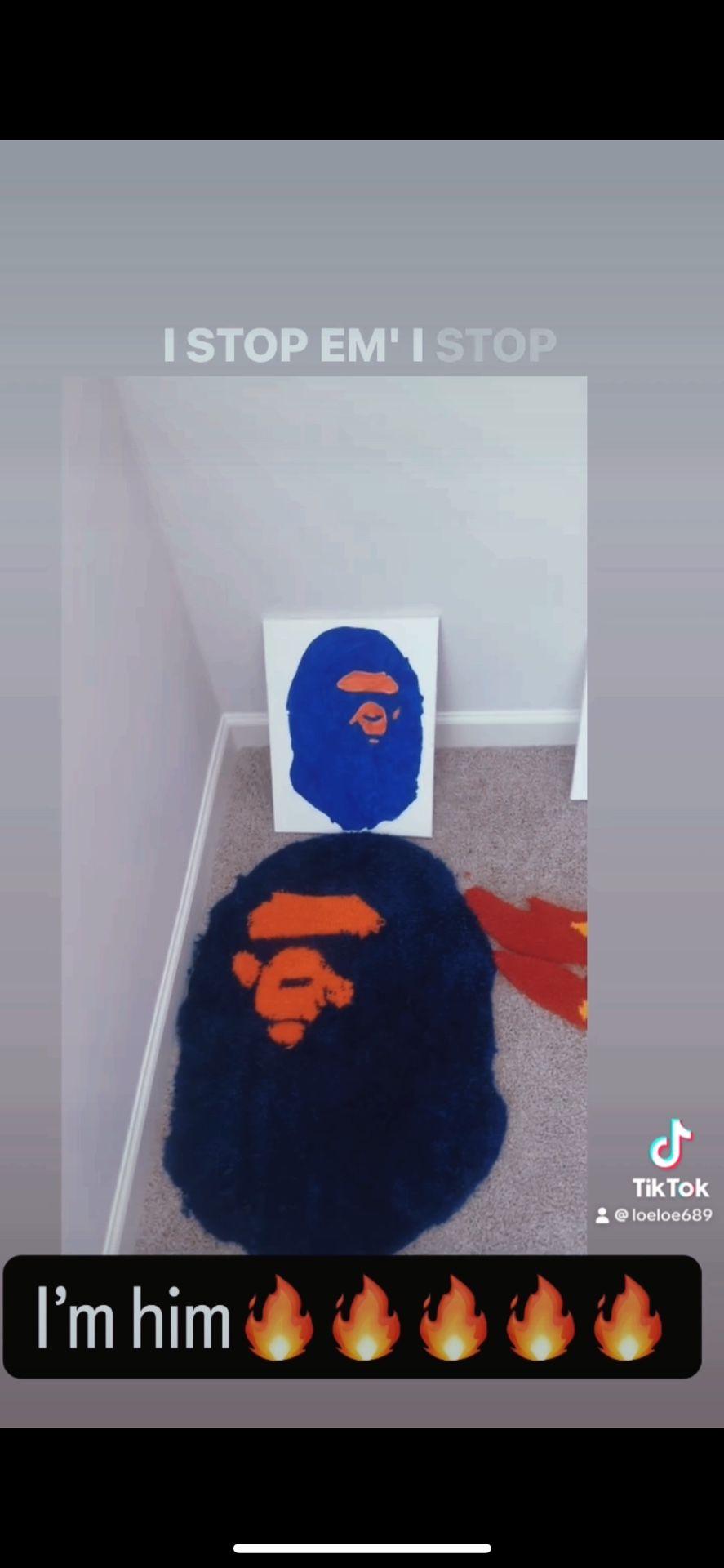 Bape Pic/rug