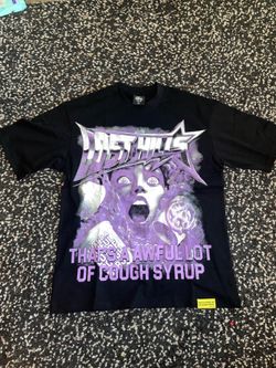 Awful Lot of Cough Syrup Tee Brand New