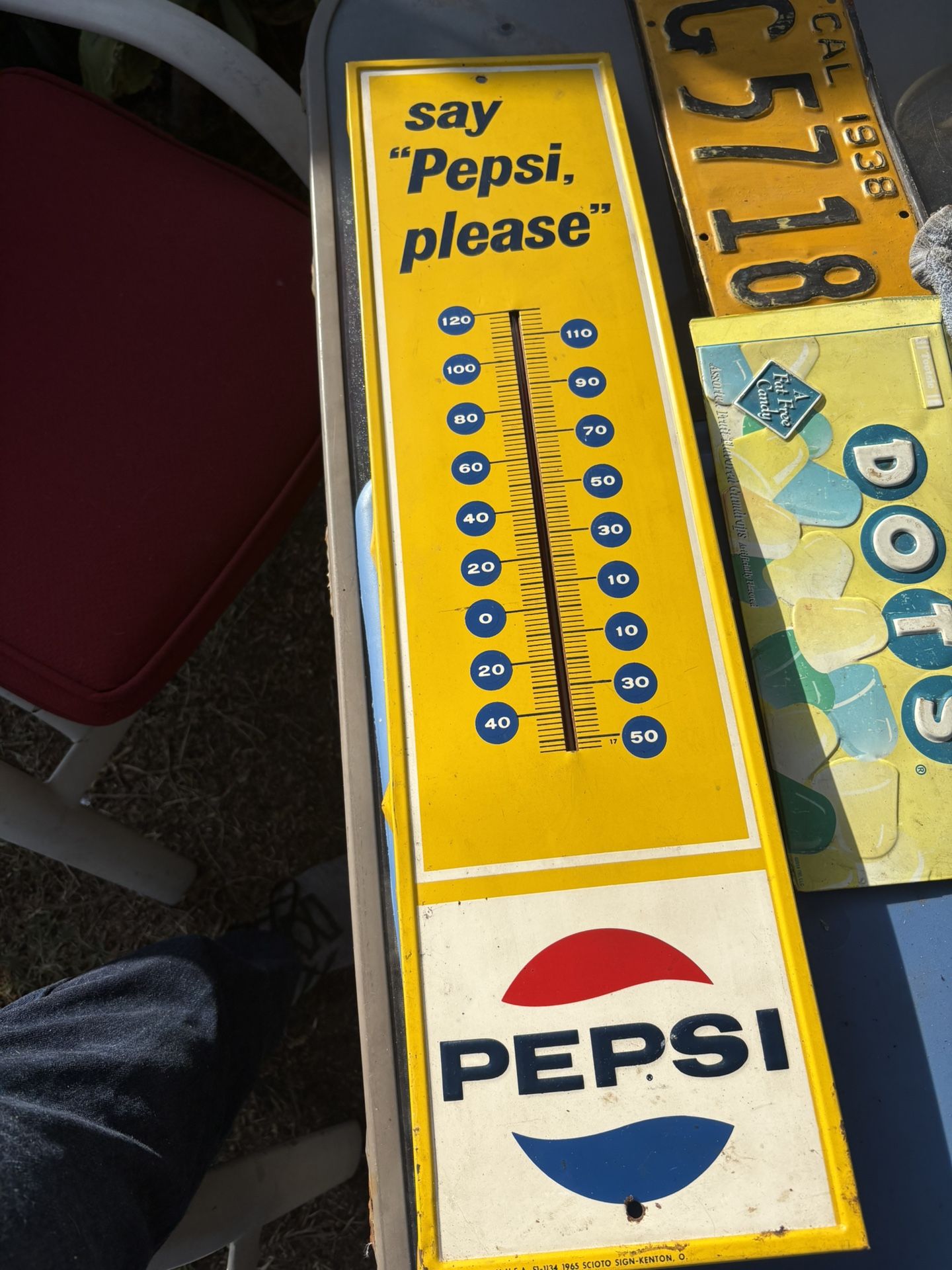 Say Pepsi Please Metal Sign