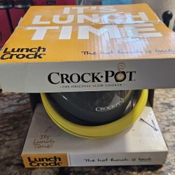 New Mini Crock Pot .... Lunch Crock