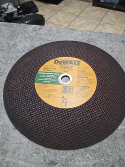 Dewalt 14" Cutt-off Whel