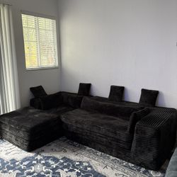 Belffin Boneless Cloud Modular L-Shaped Sectional Sofa 