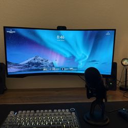 Samsung Odyssey G5 34” Ultrawide Curved Gaming Monitor