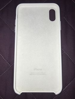 iPhone X max silicon case