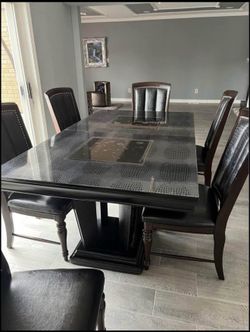 Dining Table With 6 Chairs