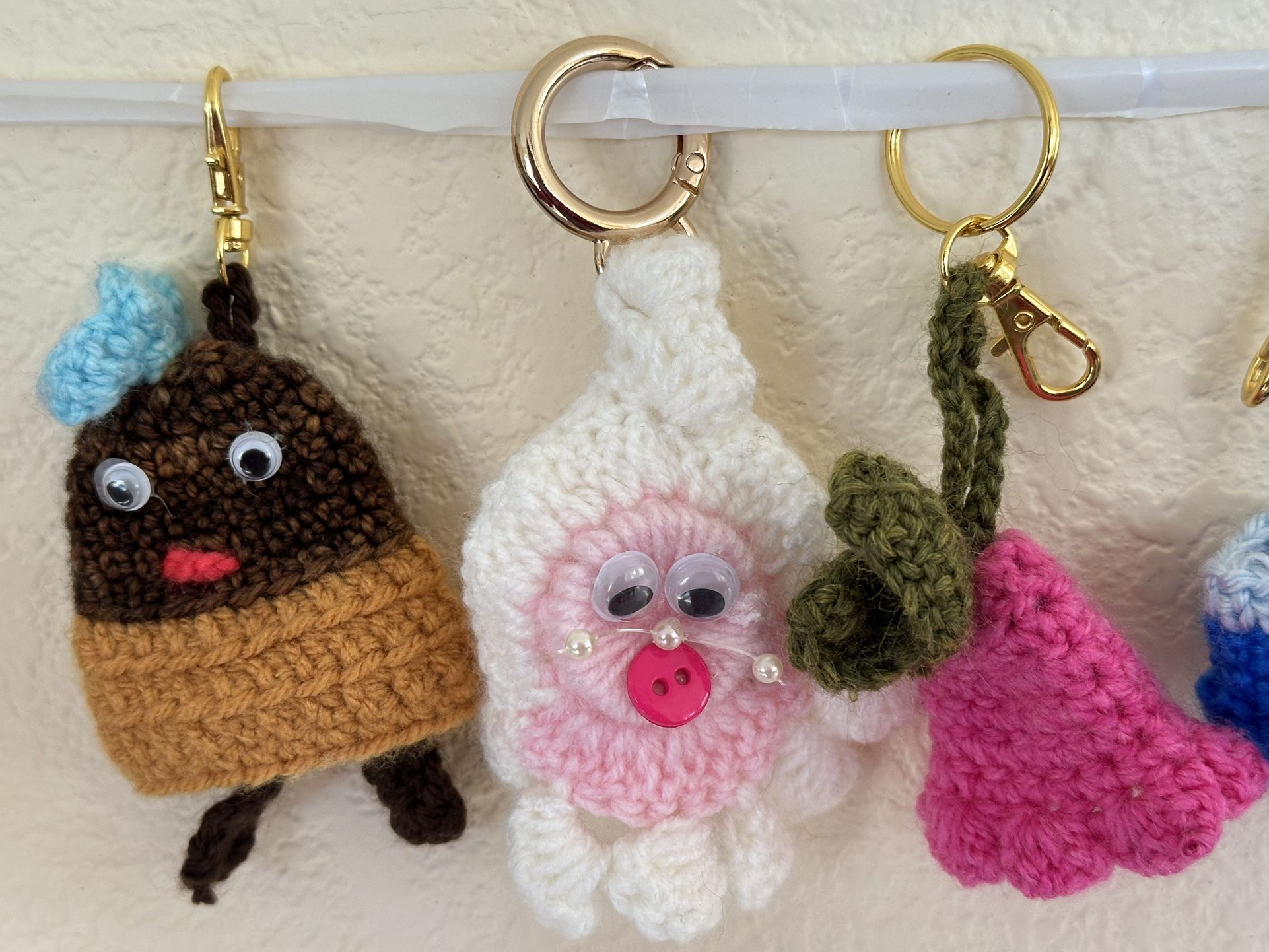 crochet keychains