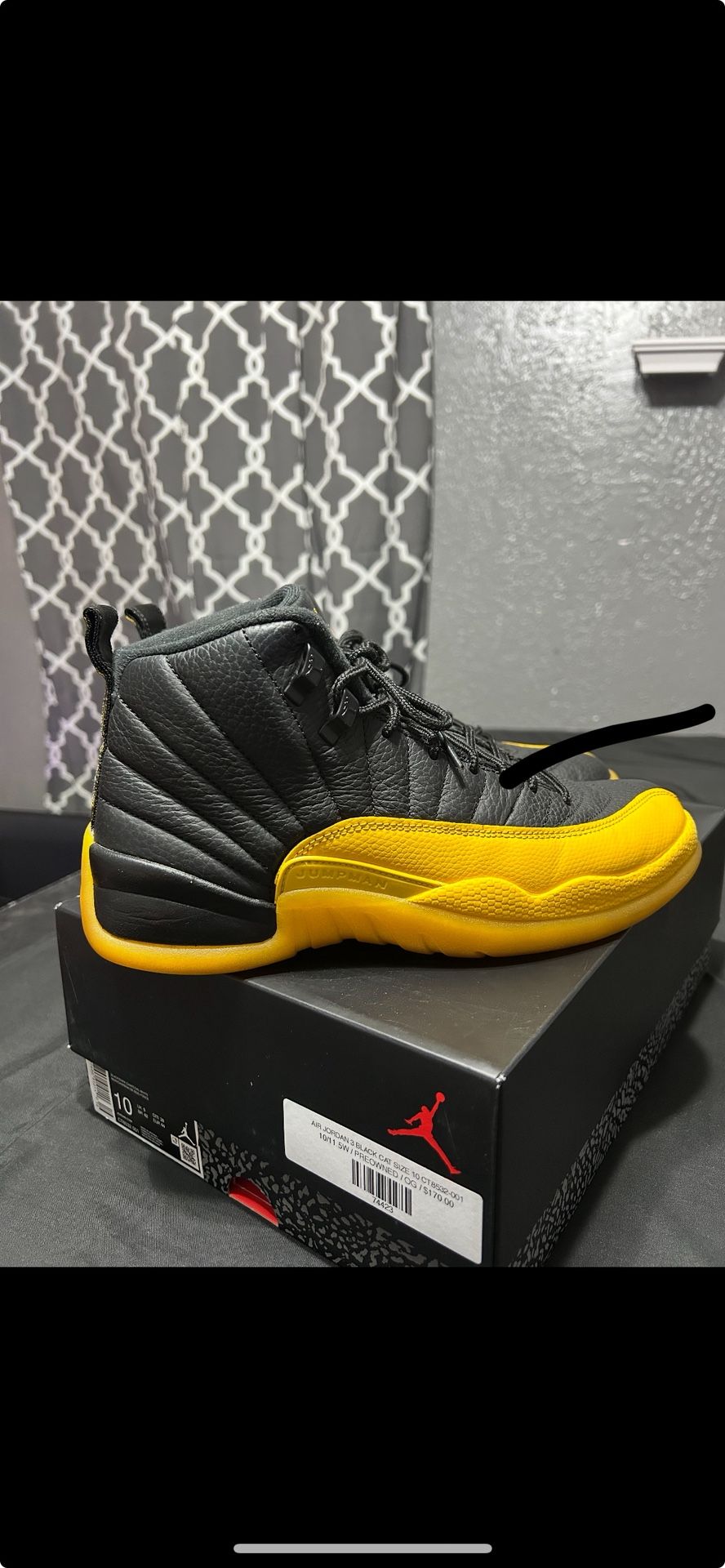 Air Jordan 12 “University Gold” Size 9 (No Box)