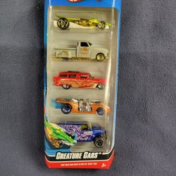 Hot Wheels Creature Cars 5 Pack 2009