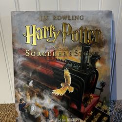 Harry Potter and the Sorcerer’s Stone Large Illustrated Edition Hardcover