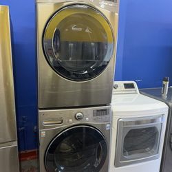 LG Set Washer And Dryer Gas