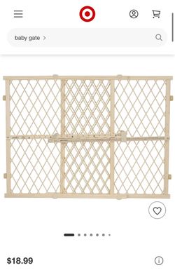 3 Expandable Wooden Baby or Pet Gate