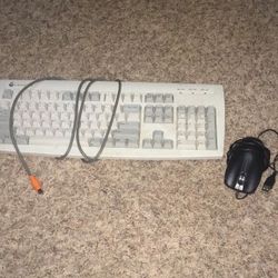 Keyboard and mouse