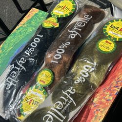 RastAfri Freed'm Silky Braid synthetic braiding