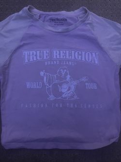 True religion pink tee