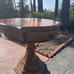 Beautiful Antique Wood Desk 