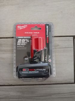 Milwaukee m12 battery xc5.0