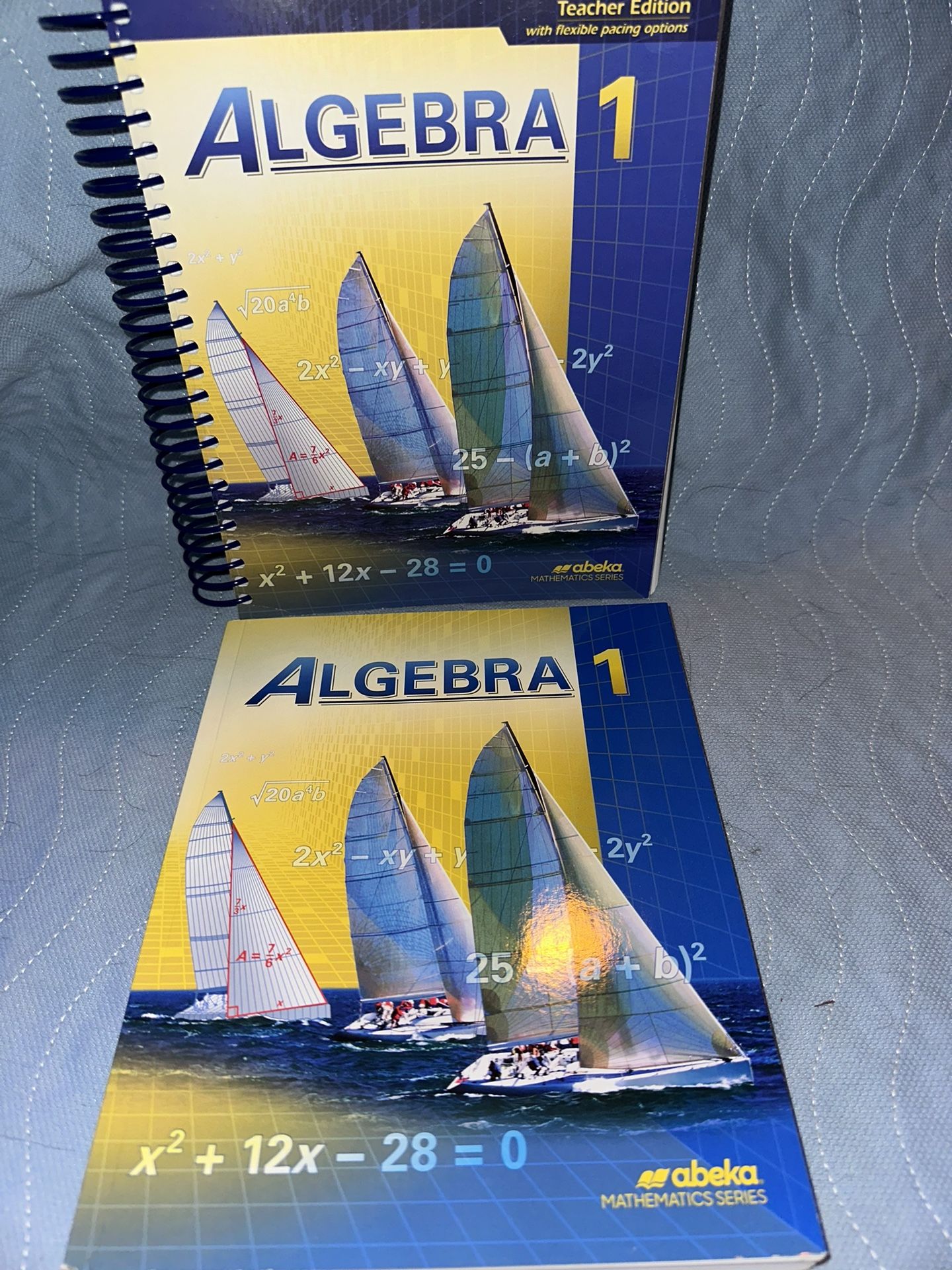Abeka Algebra 1 Student And Teacher Texts New
