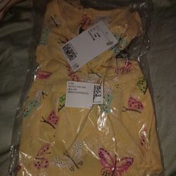 Butterfly Print Dress